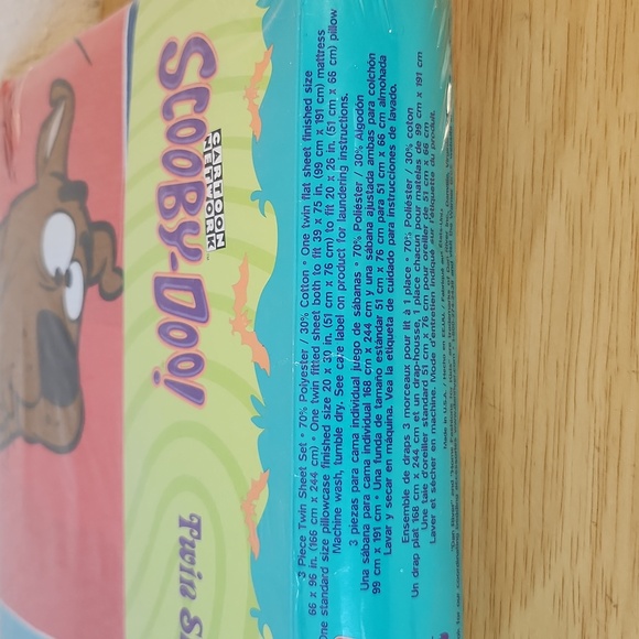 Scooby Doo Twin Sheet Set NWT - Picture 6 of 7